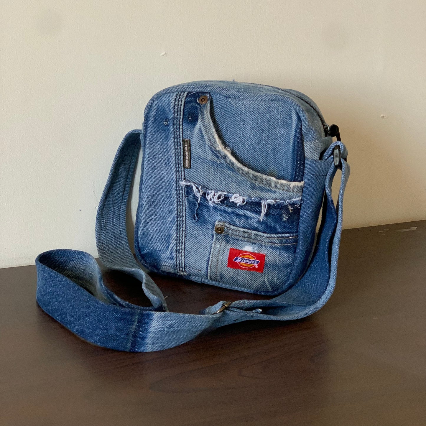 Shoulder Bag Patchwork Denim