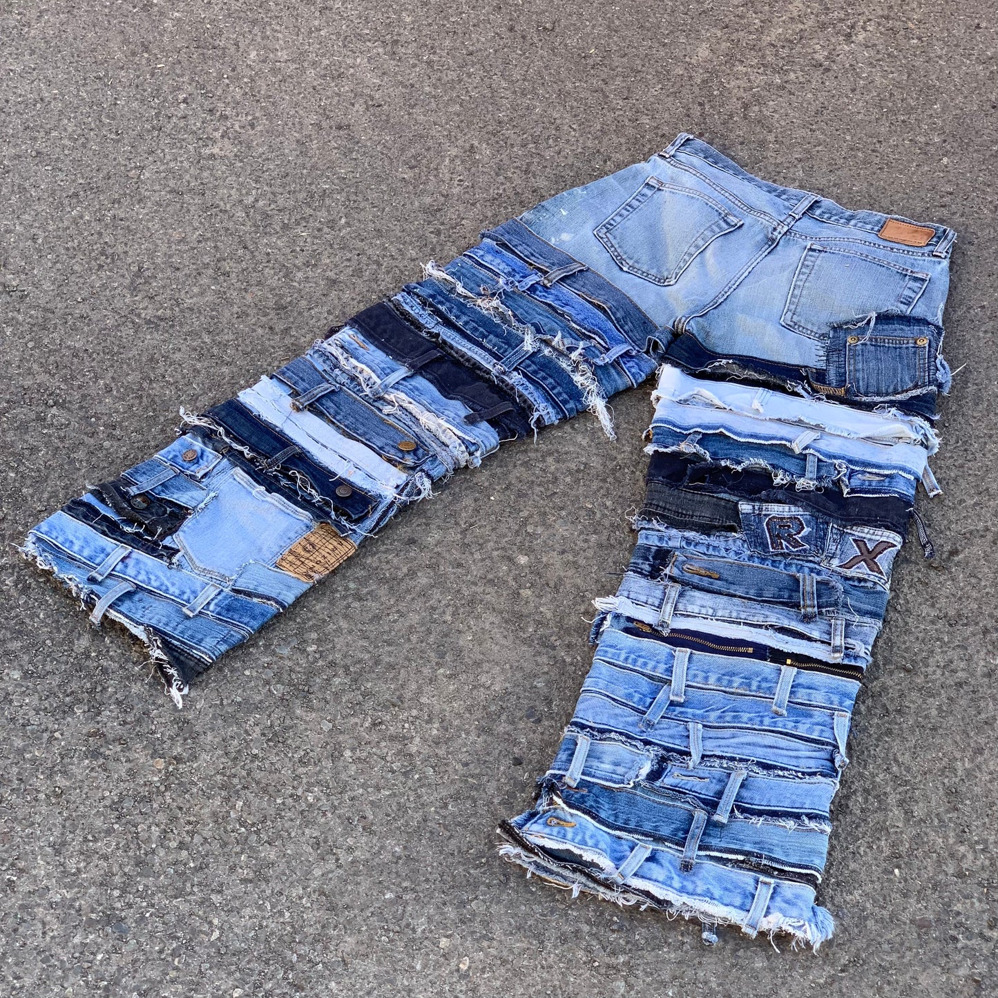 Rework Denim Pants 001