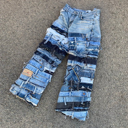 Rework Denim Pants 001